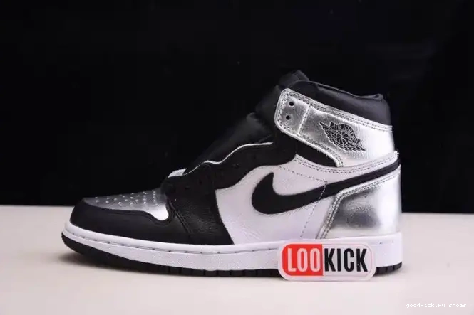 OG JORDAN 1 CD0461-001 TOE AIR HIGH SILVER WMNS 0506